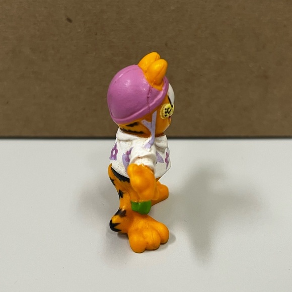 Vintage 1978 - 1981 Garfield McDonalds Happy Meal Mini Figure or Cake Topper - Picture 2 of 5